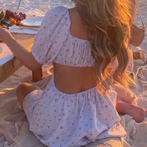 Sunset mini dress